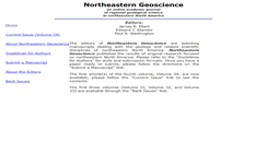 Desktop Screenshot of northeasterngeoscience.org