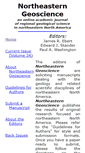 Mobile Screenshot of northeasterngeoscience.org